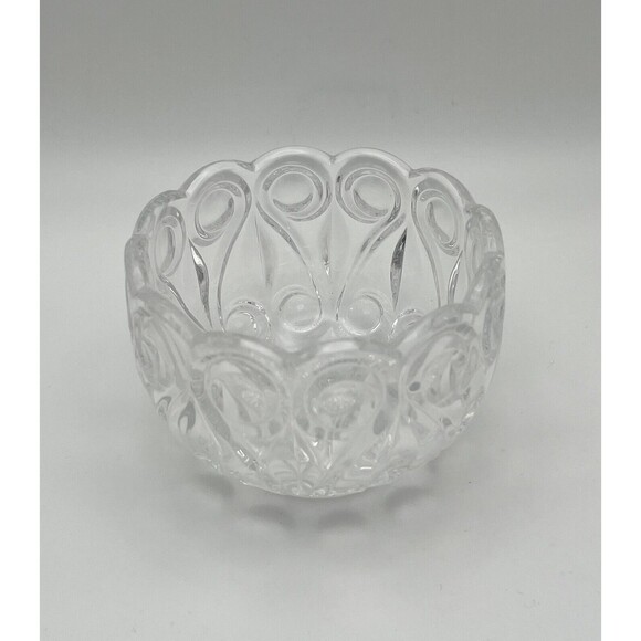 Vintage Golden Crown Lead Crystal 3-Piece Creamer, Sugar Bowl & Tray Set Germany - Picture 7 of 12